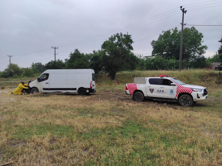 SAK Ekipleri 65 ihbara müdahale etti