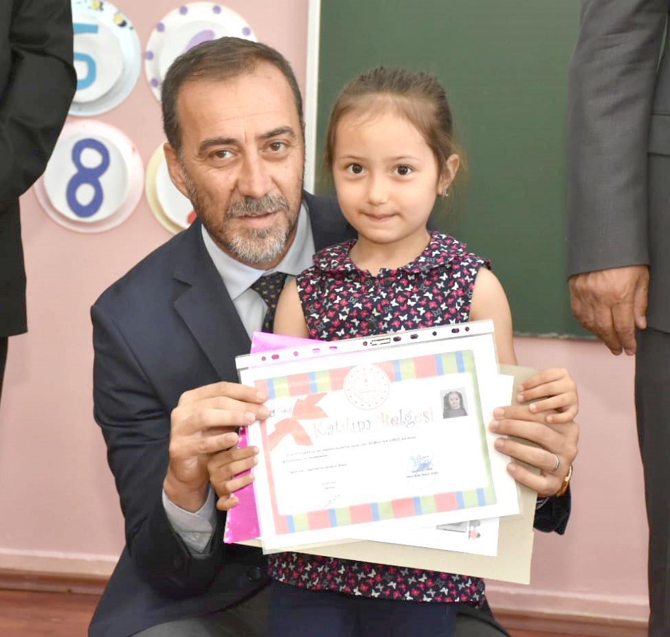 Miniklerin Karne Heyecanına Ortak Oldular