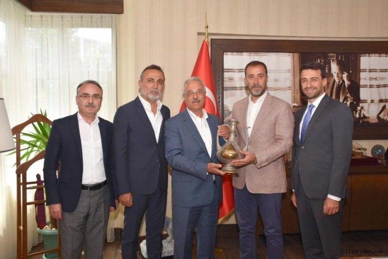 Rıdvan Mertöz, Volkan Yılmazı ziyaret etti