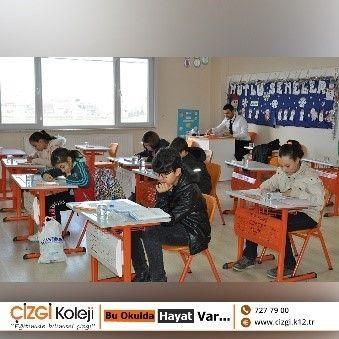 Çizgi Koleji Bursluluk Sınavı Yoğun Katılımla gerçekleşti