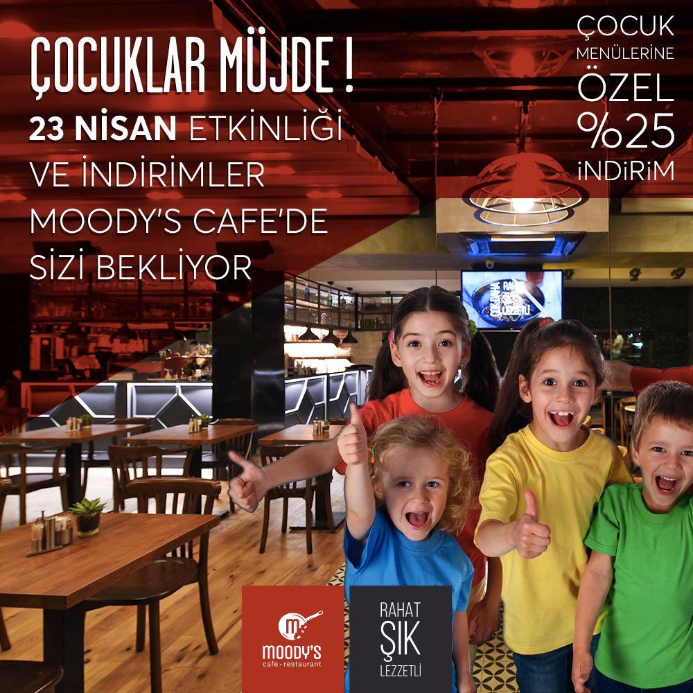 Moodys Cafeden 23 Nisana Özel Etkinlik