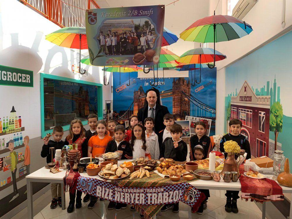 Çizgi Kolejinde Yerli Malı haftası