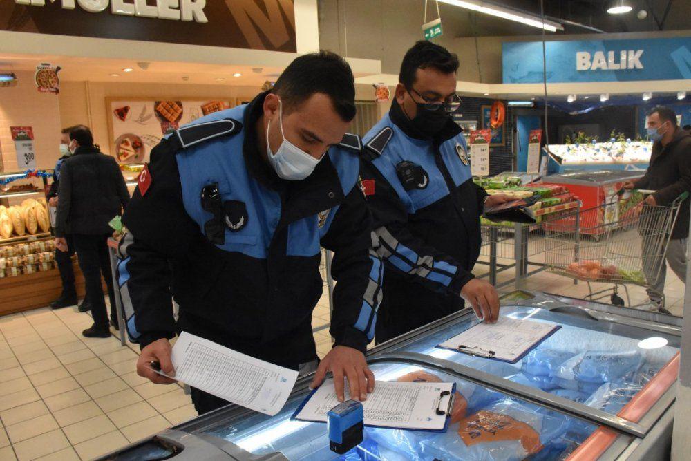 Silivride Zabıta ekiplerinden yılbaşı öncesi sıkı denetim